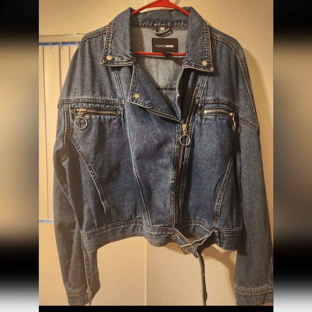 Fashion Nova jean jacket